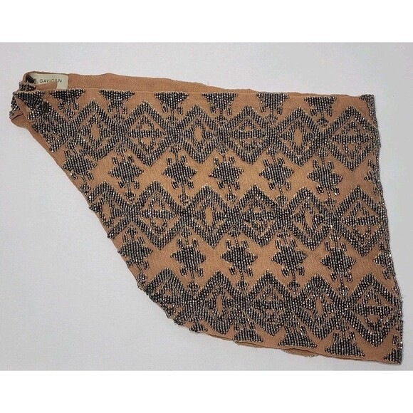 Mignonne Gavigan Dakota Necklace Beaded Embellished Statement Scarf Necklace - Picture 9 of 10